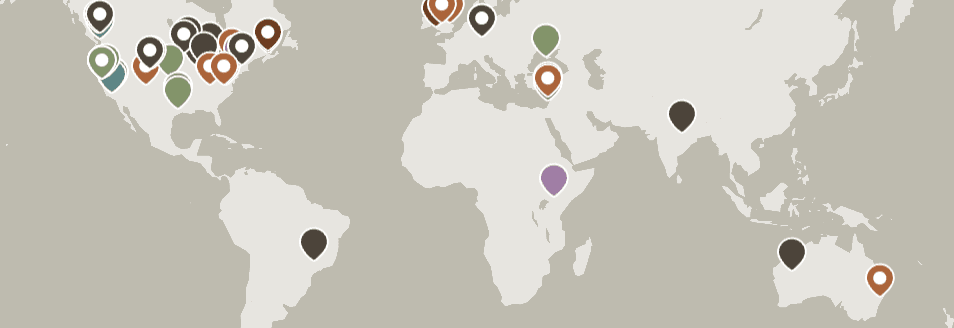 Global map of CDR deployments preview