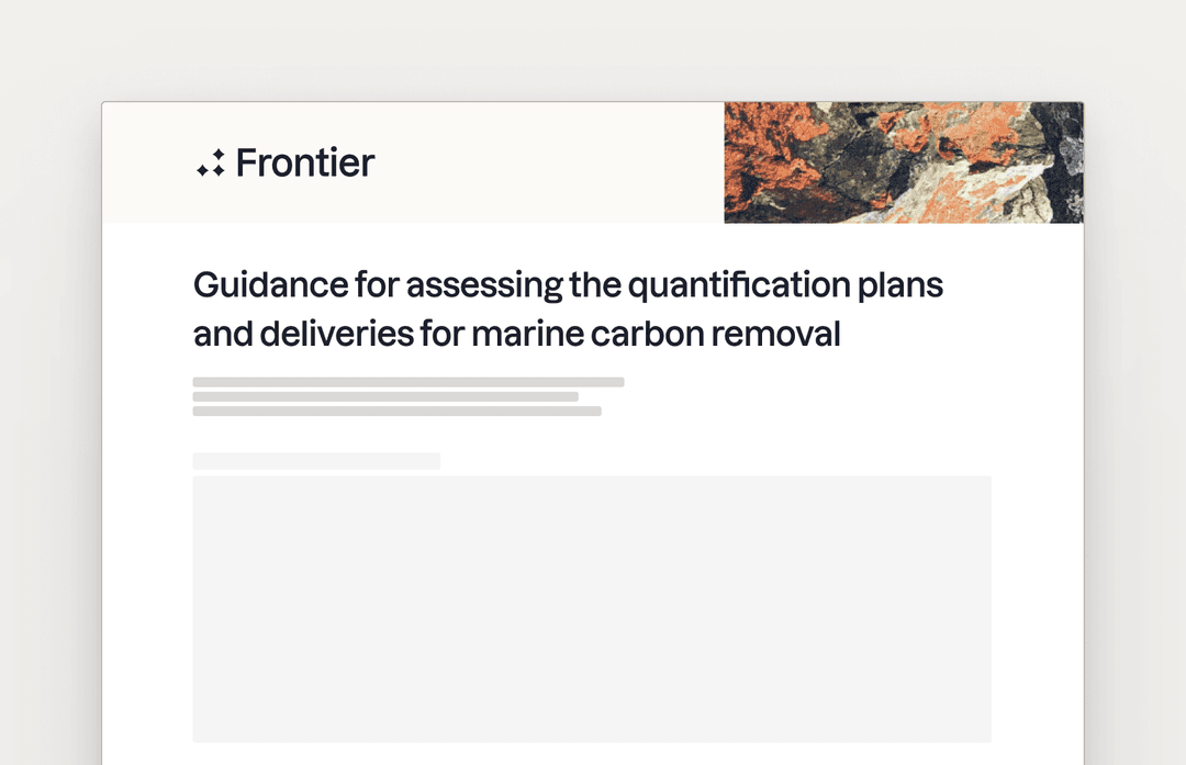 Preview for "Marine CDR measurement rubric"